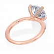 18 Karat Rose Gold Engagement Ring