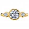 18-Karat Yellow Gold Engagement Ring