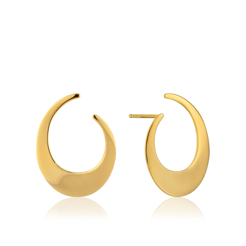Oval Twist Earrings