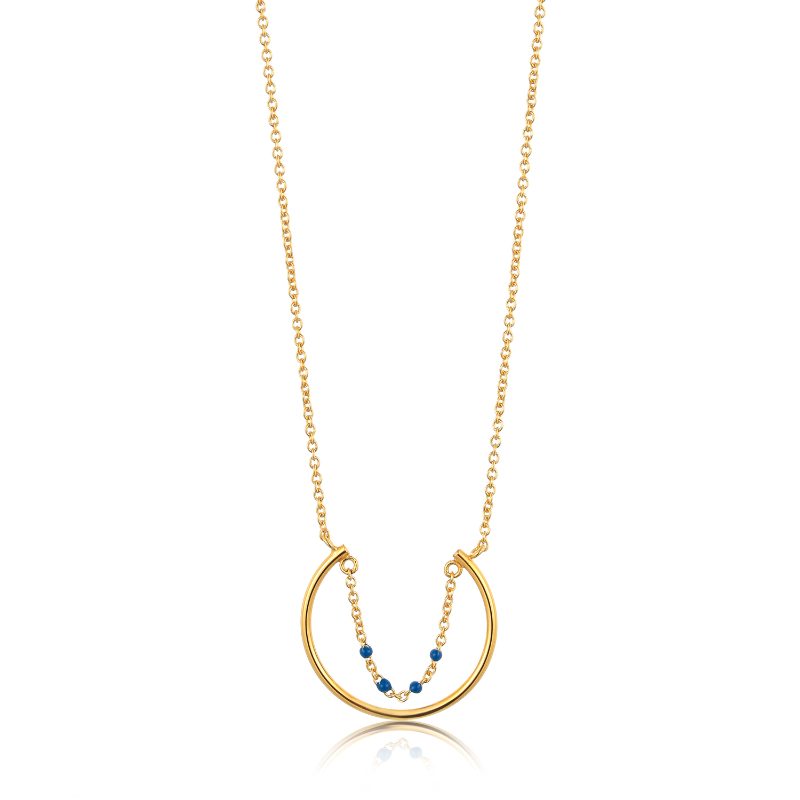 Dotted Circle Necklace