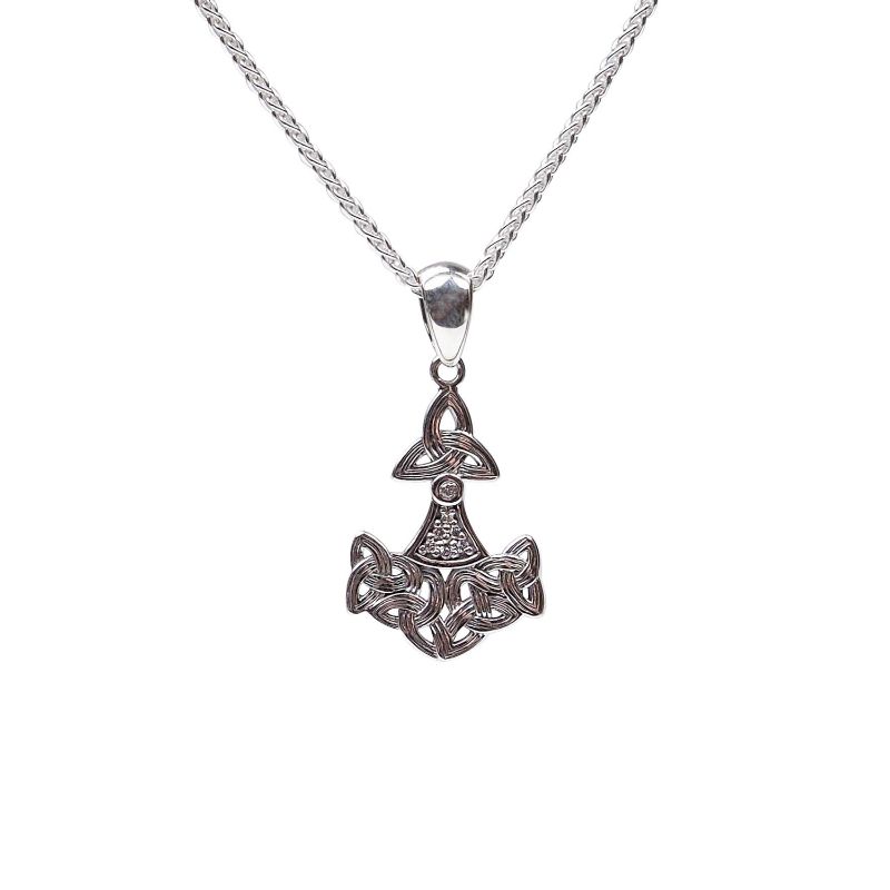 Sterling Silver CZ Thor