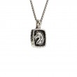 Sterling Silver Oxidized Small Horse  Pendant