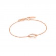 Twist Chain Circle Bracelet