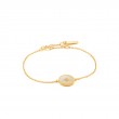 MOTHER OF PEARL EMBLEM BRACELET