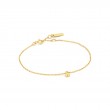 Gold Padlock Bracelet 