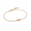 Gold Orb Sparkle Chain Bracelet