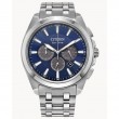 Citizen Dress/Classic Eco Men's Watch, Stainless Steel Blue Dial