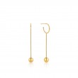 Orbit Solid Drop Earrings