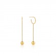 Orbit Solid Drop Earrings