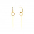 Modern Solid Drop Earrings