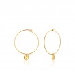 Ripple Hoop Earrings