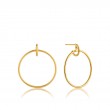 Front Hoop Earrings