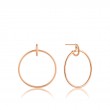 Front Hoop Earrings