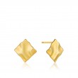 CRUSH MINI SQUARE STUD EARRINGS