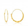 CRUSH HOOP EARRINGS