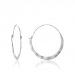 CRUSH HOOP EARRINGS