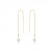 PEARL THREADER EARRINGS