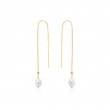 PEARL THREADER EARRINGS