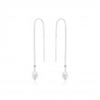 PEARL THREADER EARRINGS