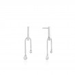 DOUBLE DROP STUD EARRINGS