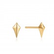 DIAMOND SHAPE STUD EARRINGS