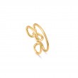 Gold Knot Ear Cuff