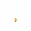 GOLD MINI SPHERE BARBELL SINGLE EARRING