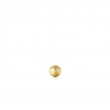 GOLD SPHERE BARBELL SINGLE EARRING