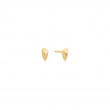 Gold Arrow Stud Earrings