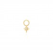 Gold Star Earring Charm