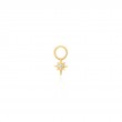 Gold Star Earring Charm