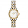 Citizen Dress/Classic Eco Women's Watch, Stainless Steel White Dial