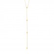 Modern Beaded Y Necklace