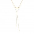 Links Lariat Necklace