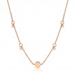 Geometry Drop Discs Necklace