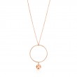 Ripple Circle Necklace