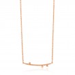 Texture Solid Bar Necklace