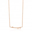 Texture Solid Bar Necklace