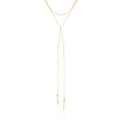 HELIX LARIAT 16 NECKLACE