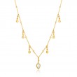 DREAM DROP DISCS NECKLACE