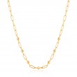 Gold Heavy Spike Necklace
