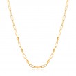 Gold Heavy Spike Necklace