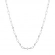 Silver Heavy Spike Necklace