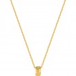 Smooth Twist Pendant Necklace