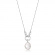 Pearl Sparkle Pendant Necklace