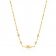 Gold Geometric Chain Necklace