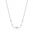 Silver Geometric Chain Necklace