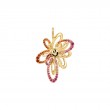 Gold Happy Flower Charm