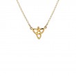 Yellow Diamond Trinity Necklet