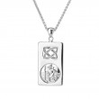 Sterling Silver St. Christopher Pendant